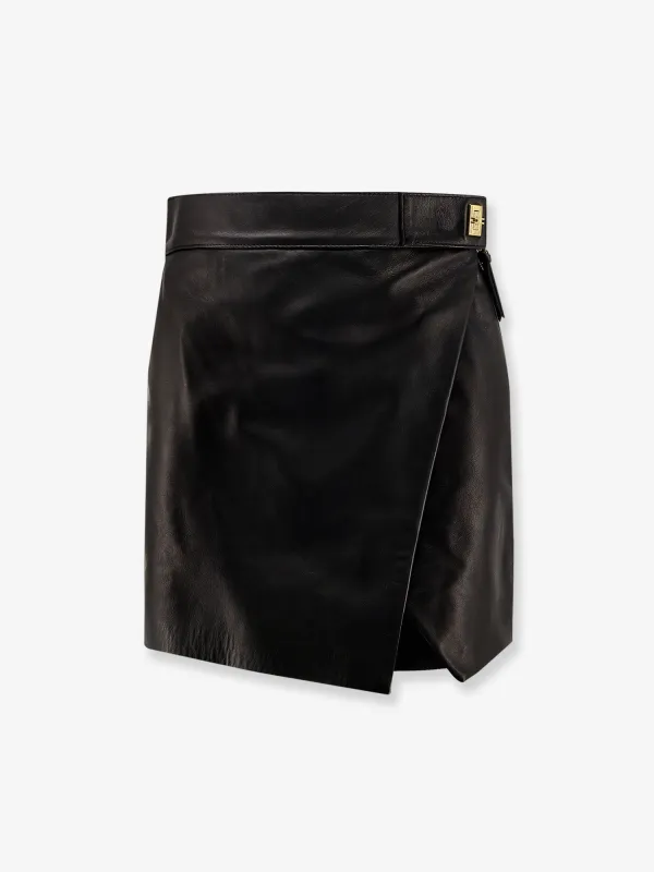 Leather miniskirt sold by Lord & Taylor