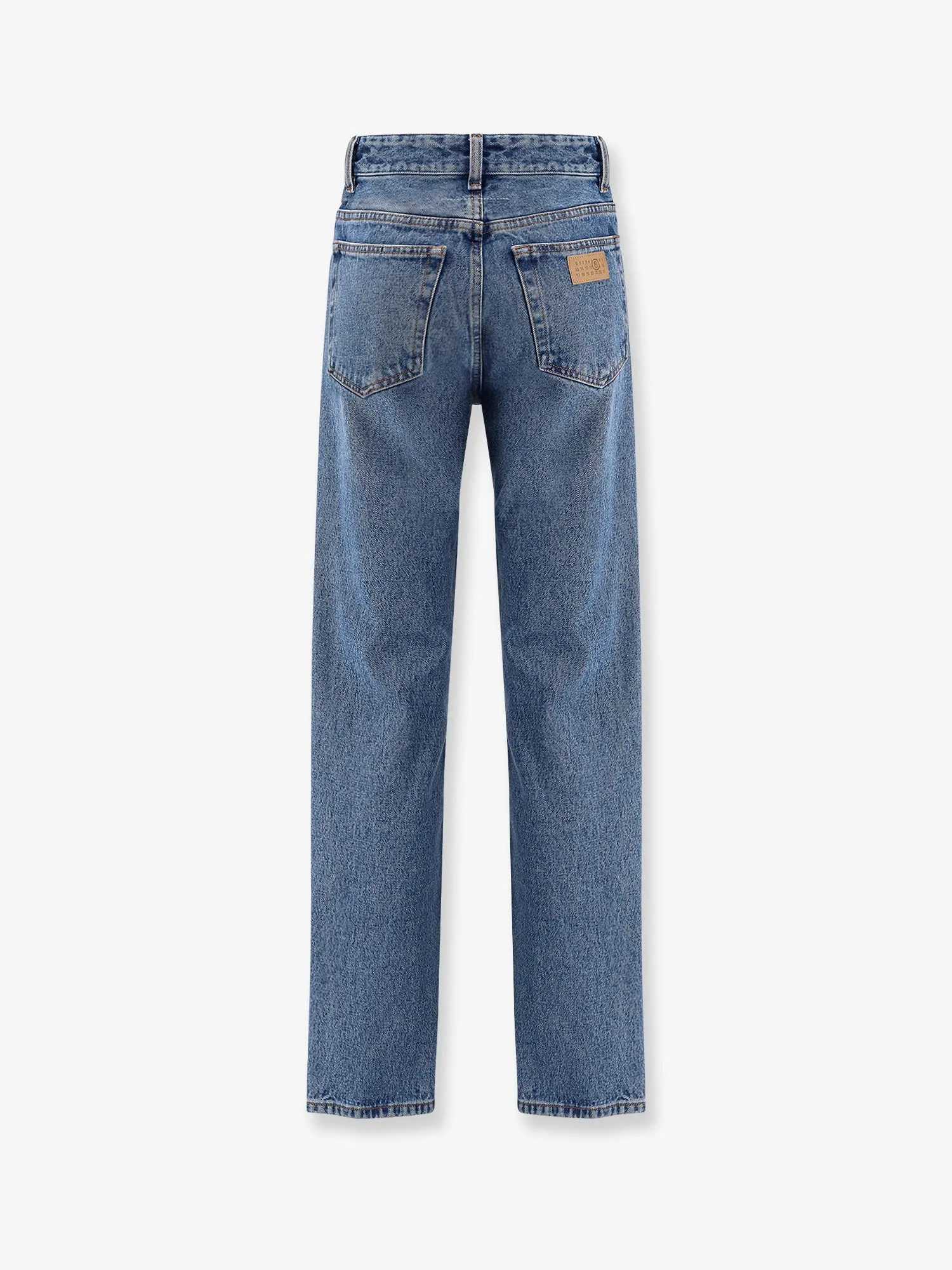 Straight Leg Jeans with Reverse Pockets sold by Lord & Taylor product image thumbnail 2