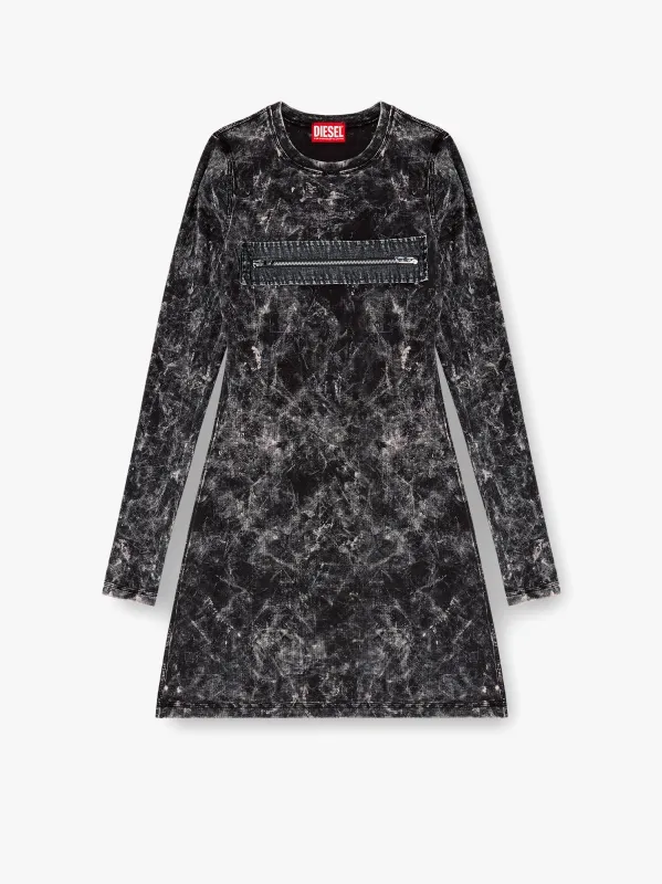 Erco cotton dress with zip and cut-out sold by Lord & Taylor