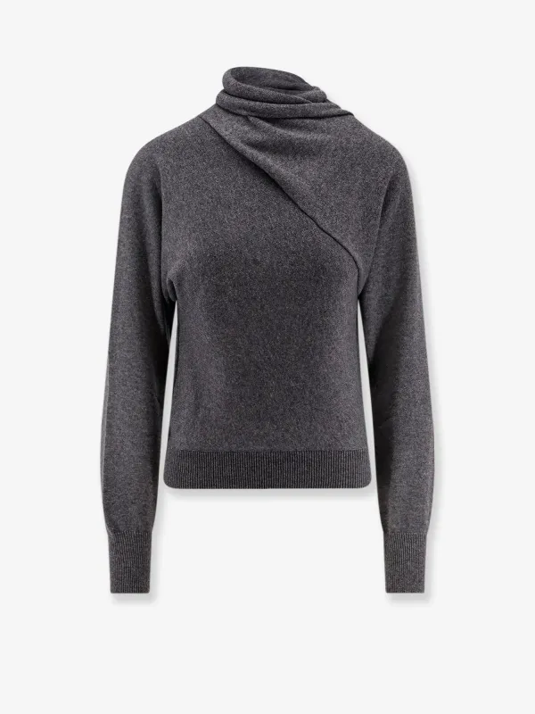 Cashmere and cotton turtleneck sweater sold by Lord & Taylor