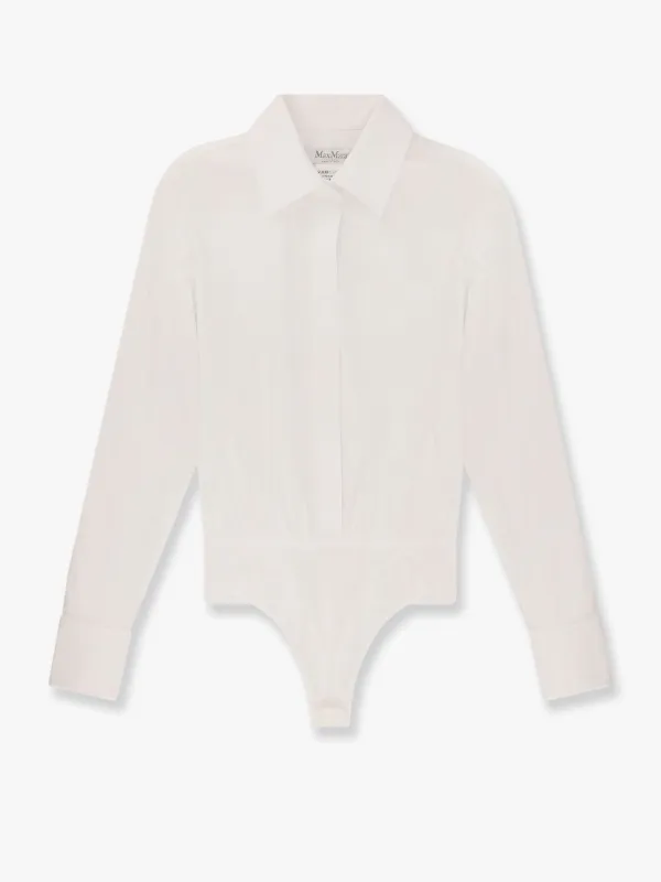 Angora Stretch Cotton Body Shirt made by MaxMara