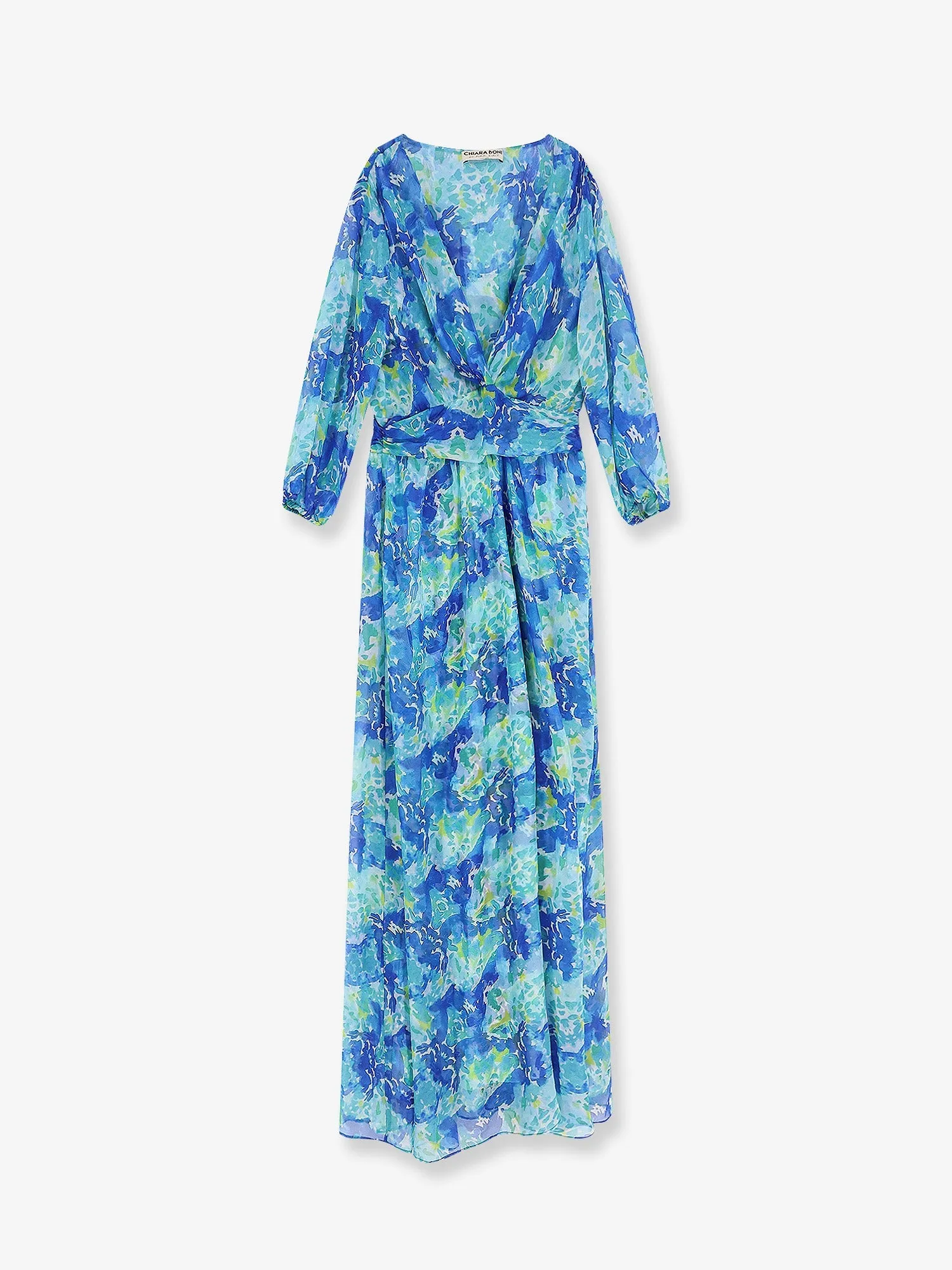 Toki Chiffon Long Dress sold by Lord & Taylor