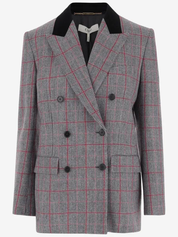 Double-Breasted Wool Jacket sold by Lord & Taylor