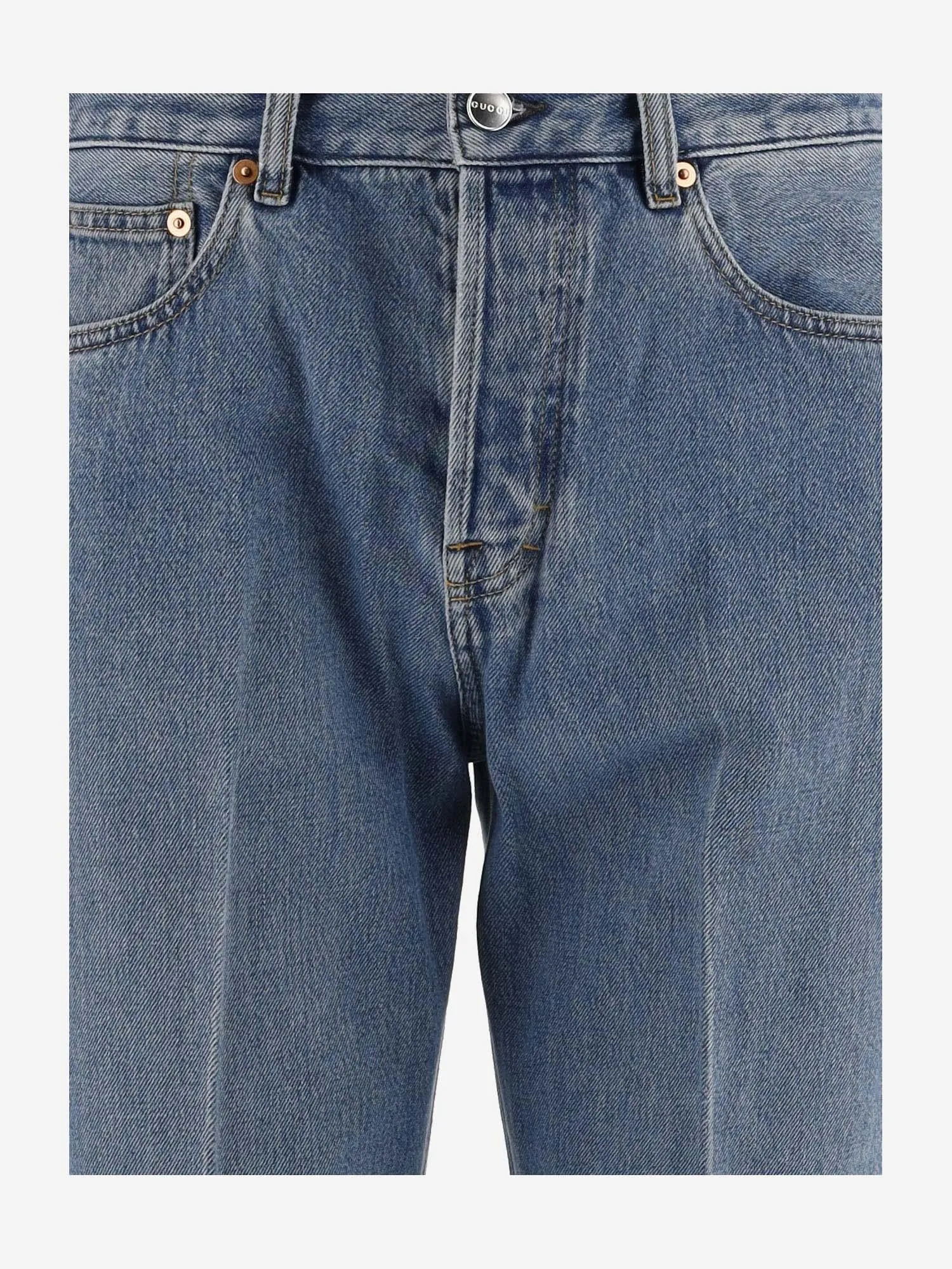 COTTON DENIM JEANS sold by Lord & Taylor product image thumbnail 2
