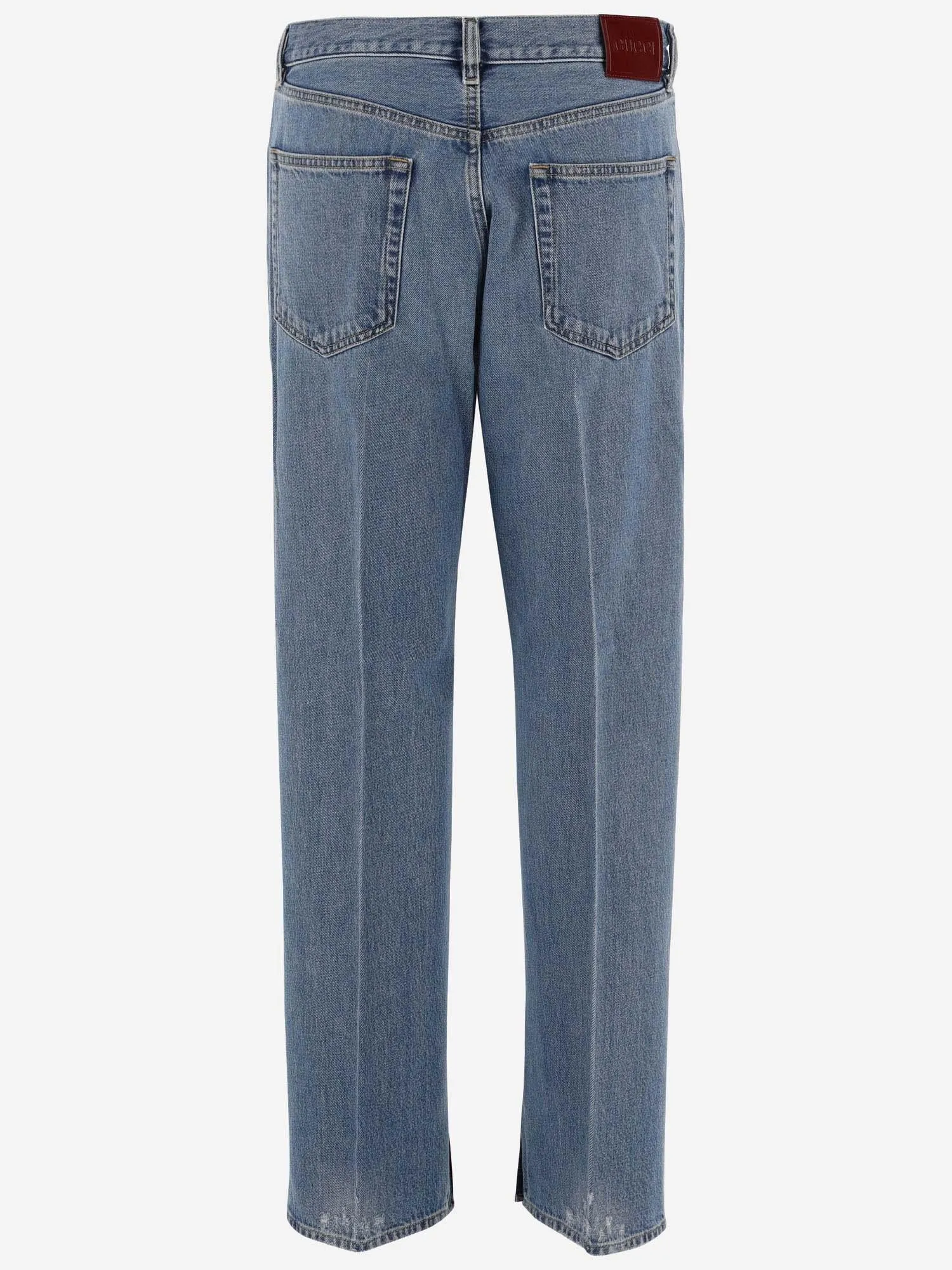 COTTON DENIM JEANS sold by Lord & Taylor product image thumbnail 3