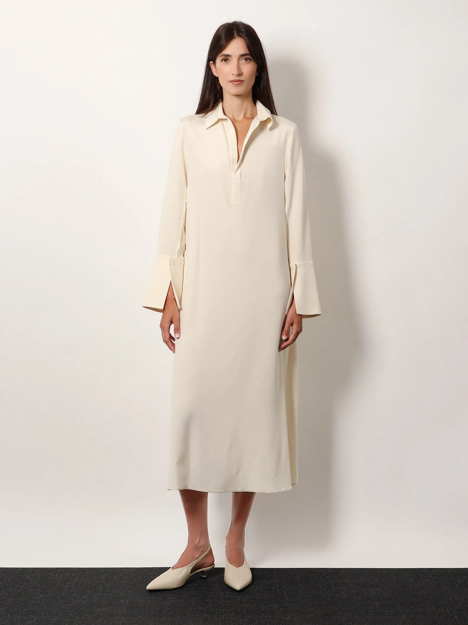 Ossola Midi Silk Dress sold by Lord & Taylor product image thumbnail 2