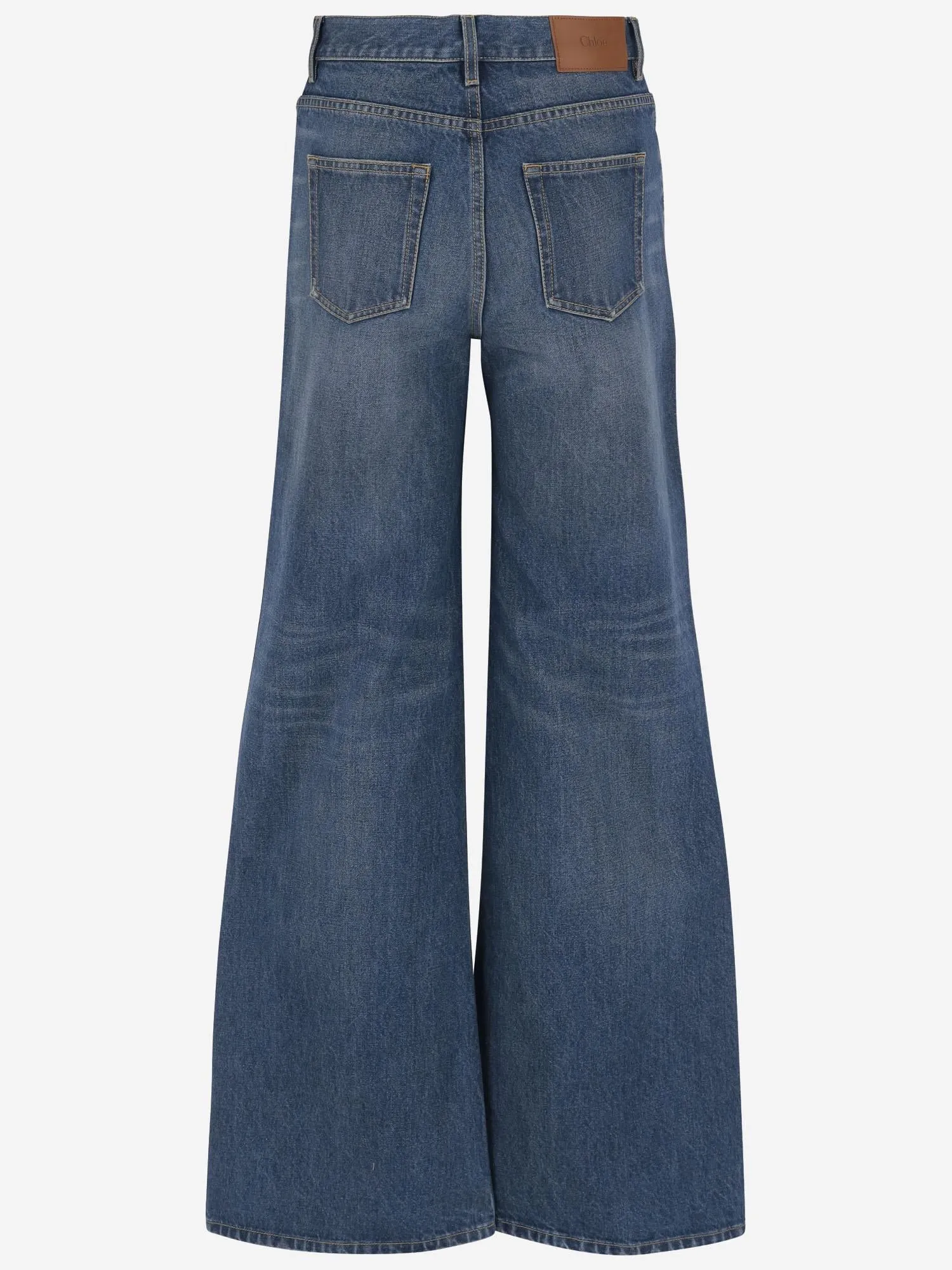 COTTON DENIM JEANS sold by Lord & Taylor product image thumbnail 3