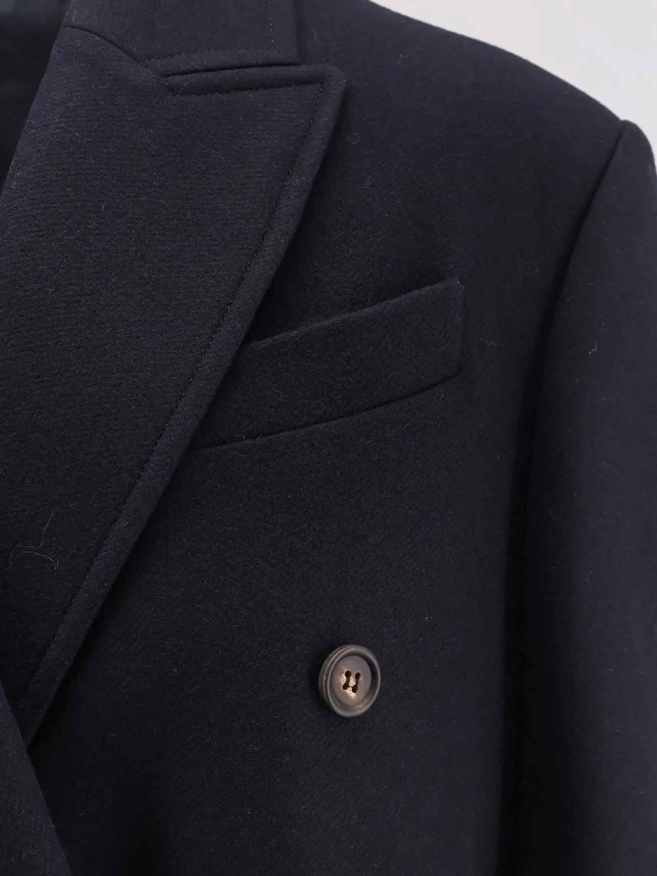 Double-breasted wool coat sold by Lord & Taylor product image thumbnail 3