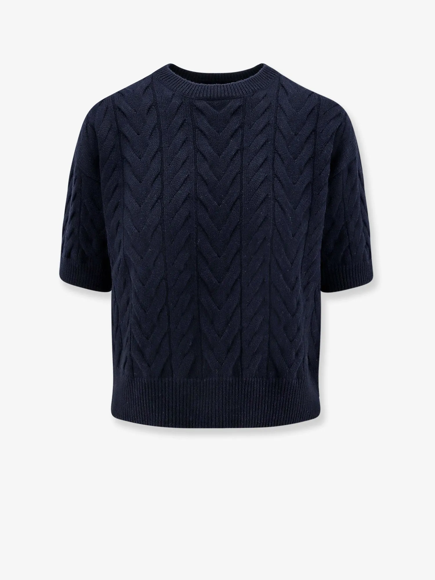 Dominus Wool Sweater with Cable Knit sold by Lord & Taylor