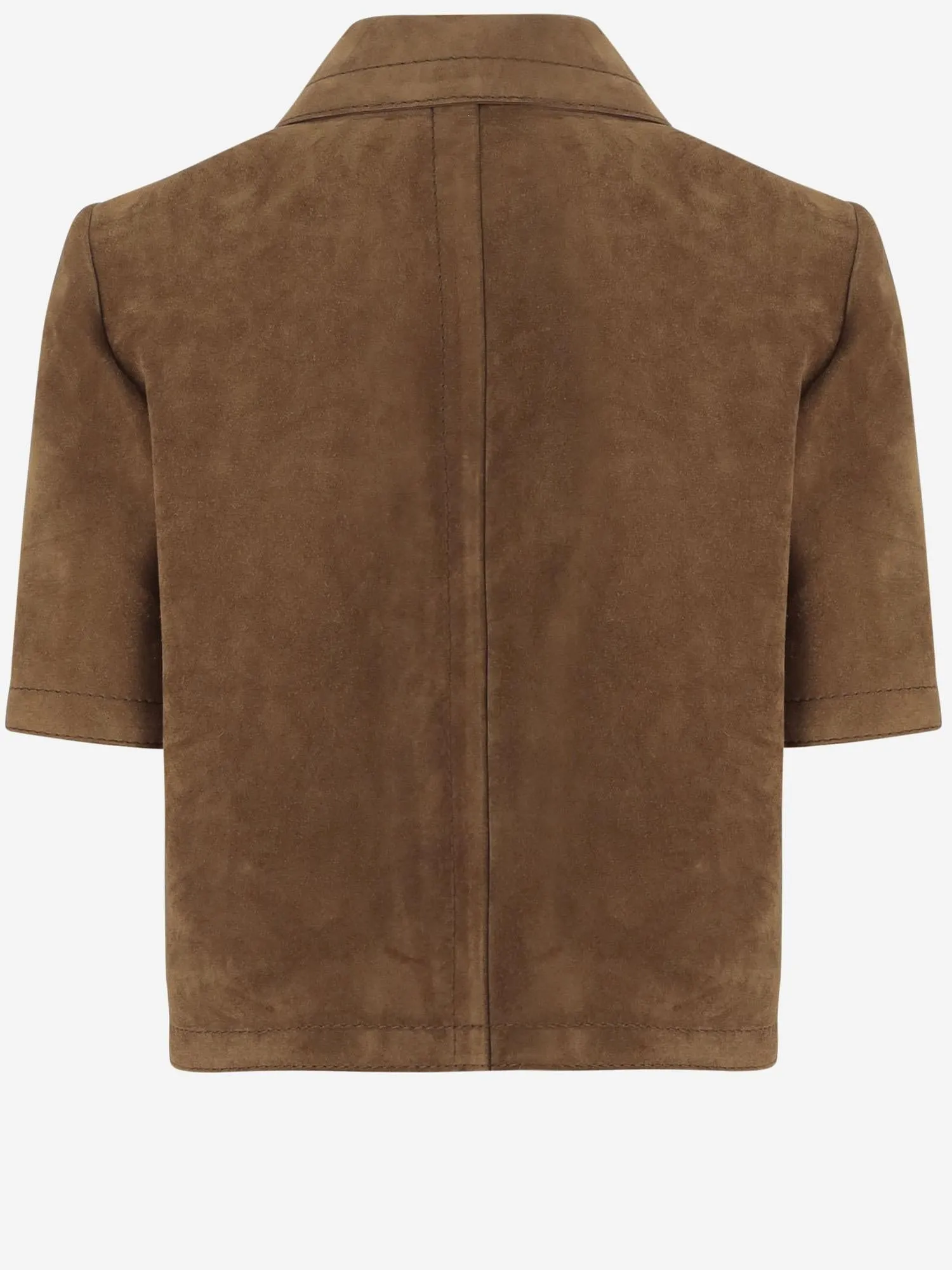 Suede Leather Jacket with Horsebit sold by Lord & Taylor product image thumbnail 3