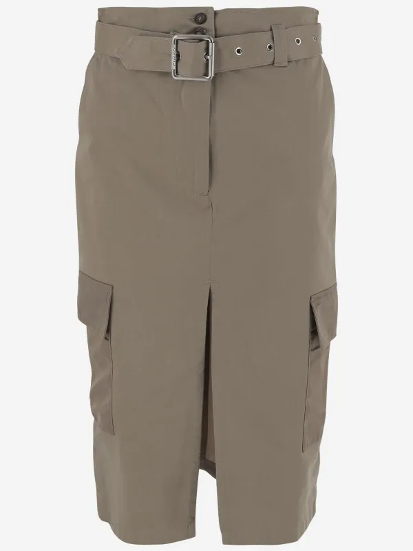 STRETCH COTTON SKIRT sold by Lord & Taylor