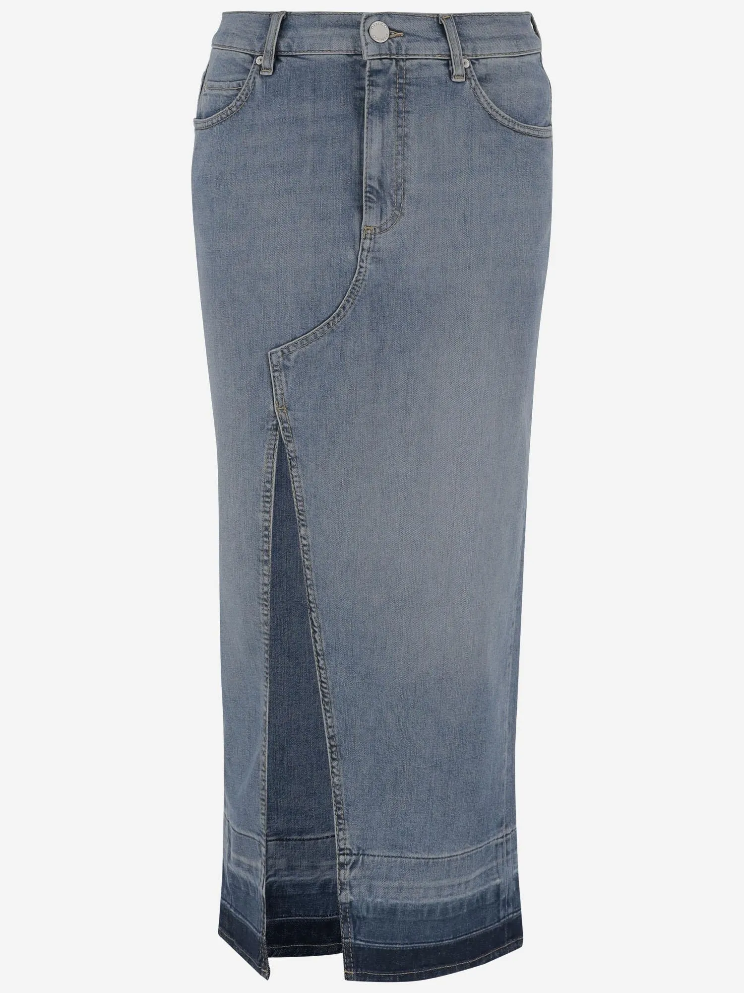 LONG COTTON DENIM SKIRT sold by Lord & Taylor