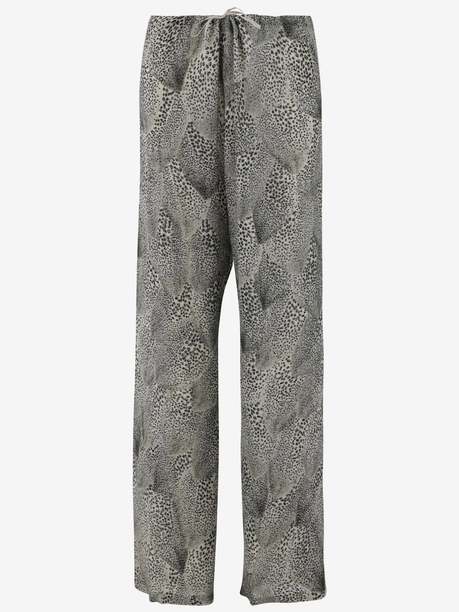 VISOCSA AND SILK PANTS WITH PRINT sold by Lord & Taylor