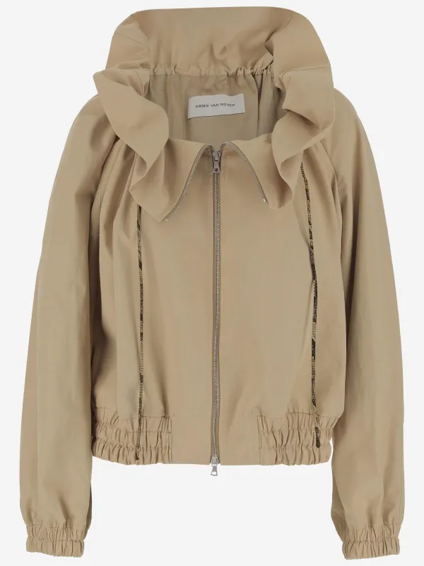 SILK JACKET made by Dries Van Noten