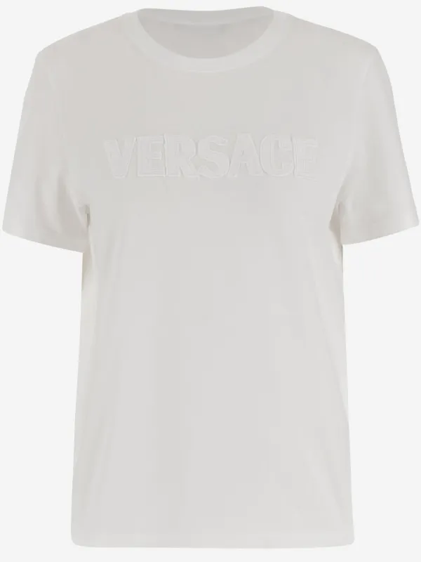 COTTON T-SHIRT WITH LOGO sold by Lord & Taylor