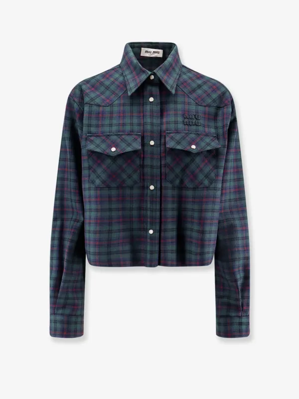 Tartan Virgin Wool Shirt sold by Lord & Taylor
