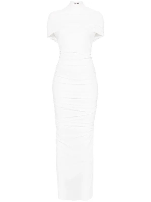 jersey double-layer maxi dress sold by Lord & Taylor