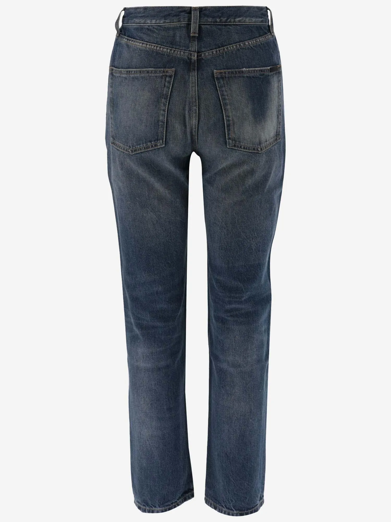 COTTON DENIM JEANS sold by Lord & Taylor product image thumbnail 3