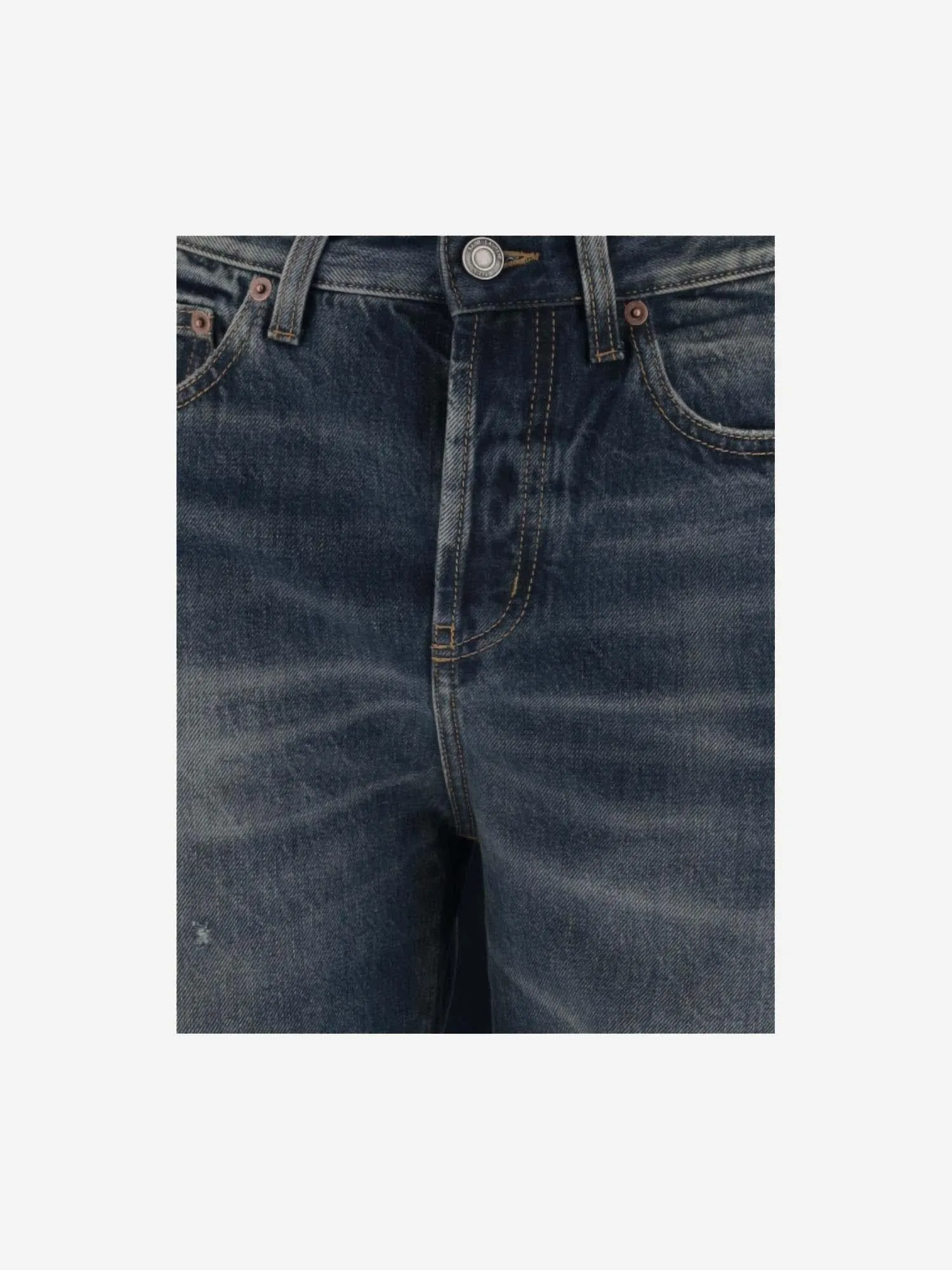 COTTON DENIM JEANS sold by Lord & Taylor product image thumbnail 2