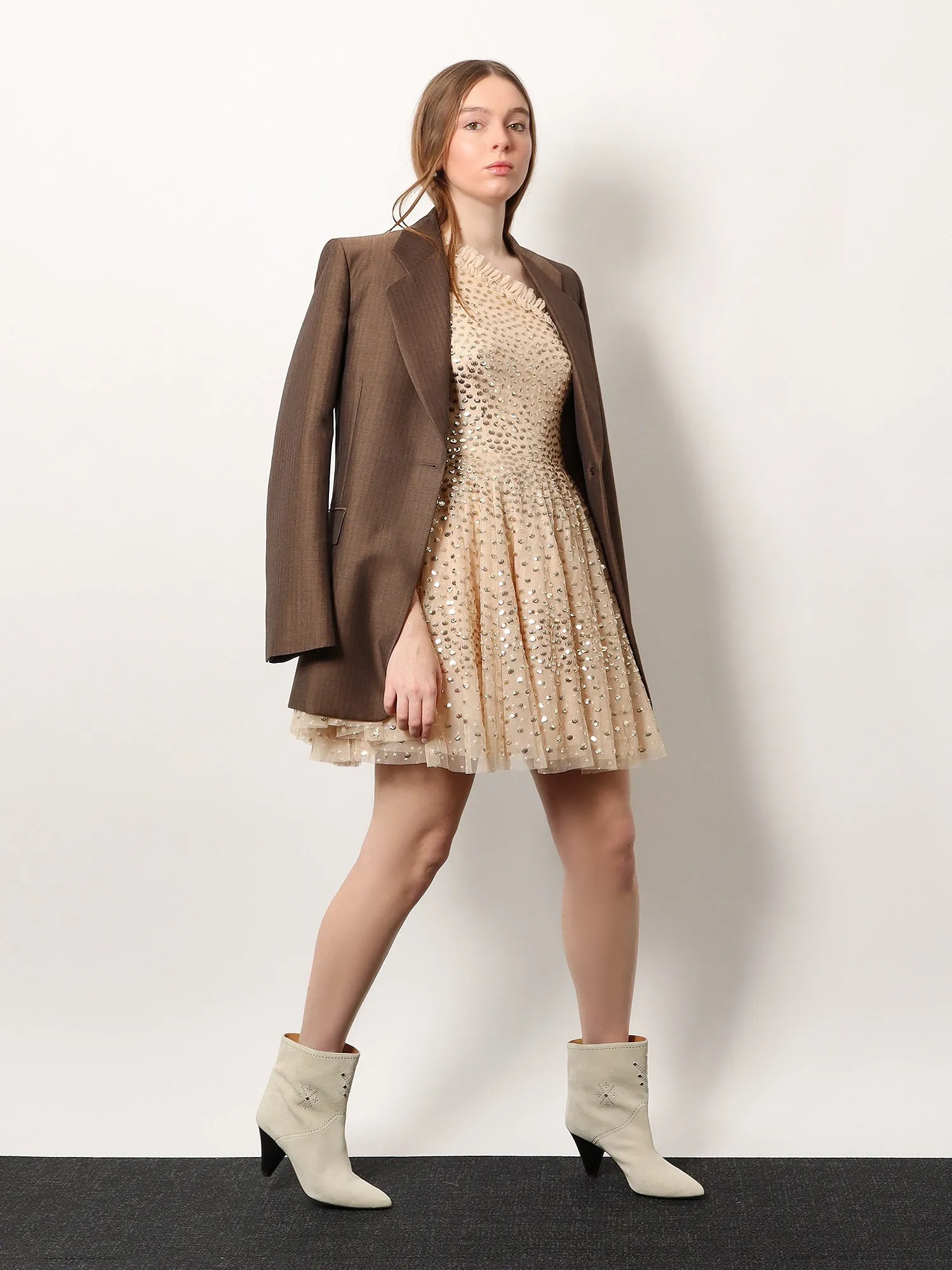 One-Shoulder Mini Dress with Sequins sold by Lord & Taylor product image thumbnail 2