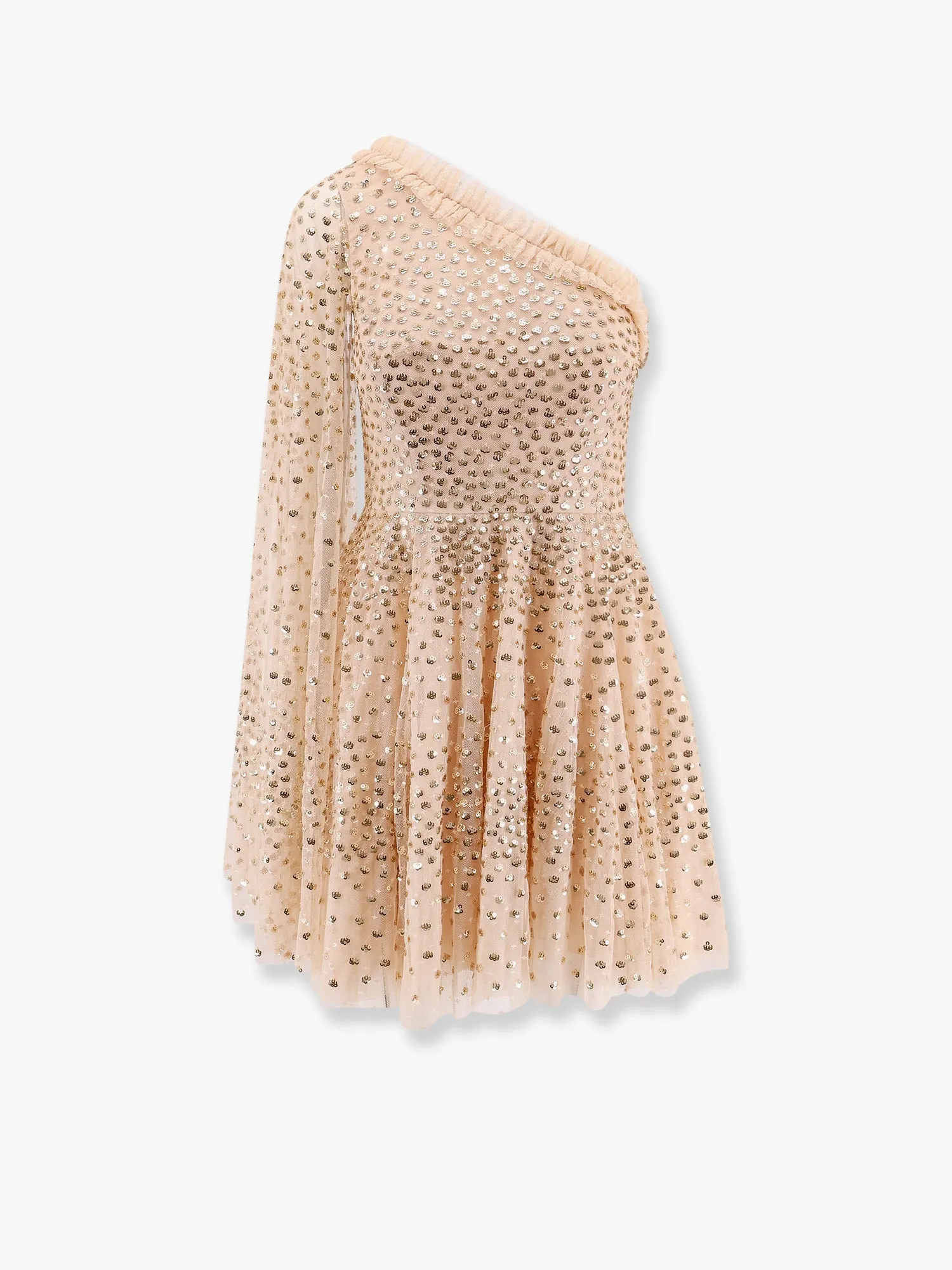 One-Shoulder Mini Dress with Sequins sold by Lord & Taylor