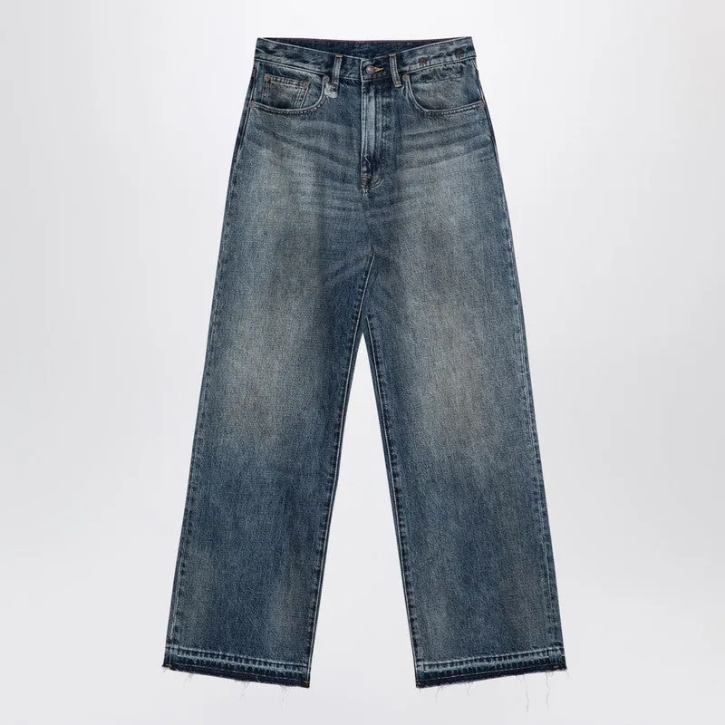 Washed-out blue denim jeans sold by Lord & Taylor