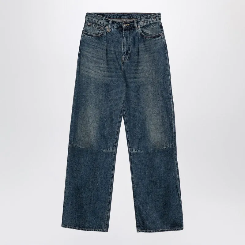 Dawson blue wide denim jeans sold by Lord & Taylor