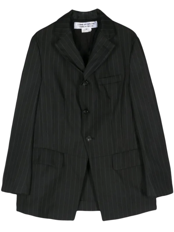 Single breasted pinstripe blazer sold by Lord & Taylor