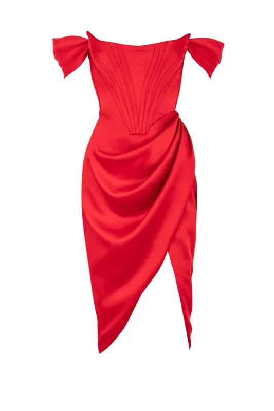 Jasmine Dress - Red sold by Lord & Taylor