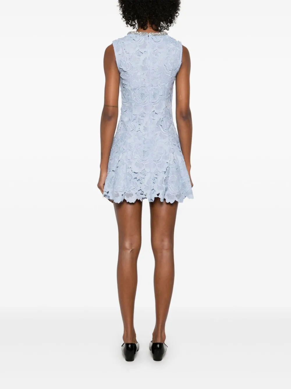 Short Floral Lace Dress sold by Lord & Taylor product image thumbnail 2