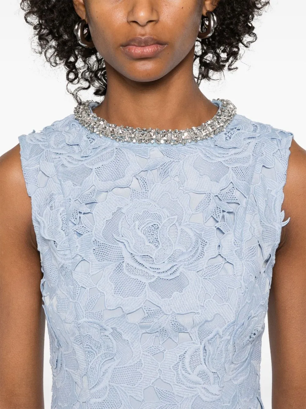 Short Floral Lace Dress sold by Lord & Taylor product image thumbnail 5