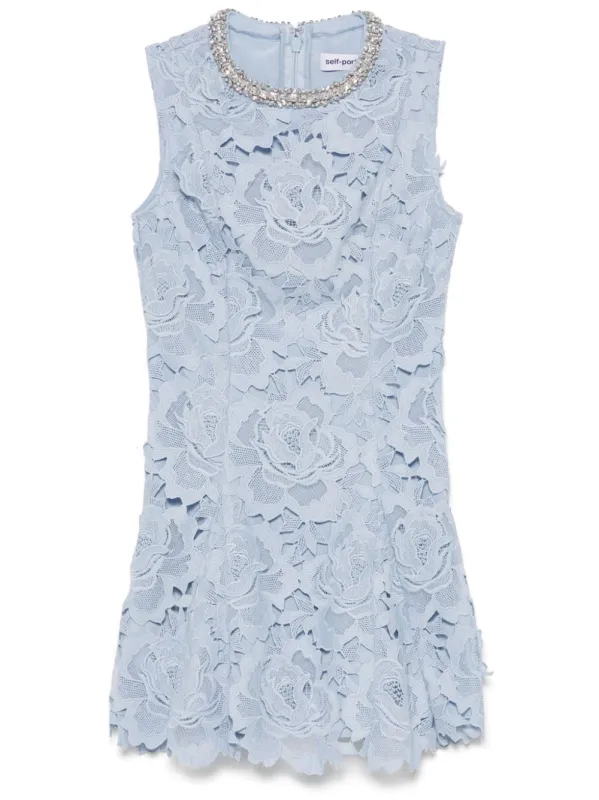 Short Floral Lace Dress sold by Lord & Taylor