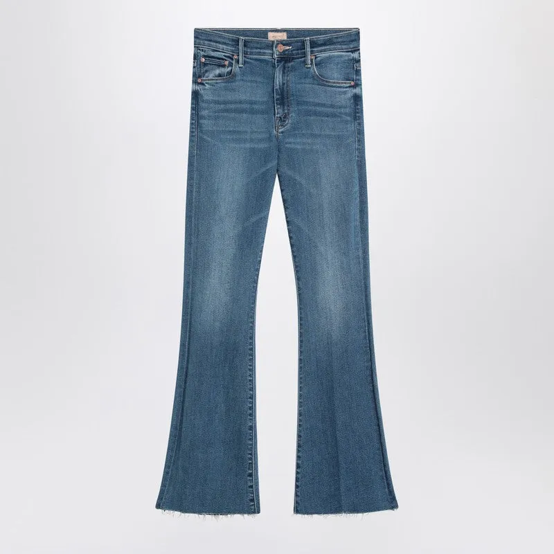 The Weekender Fray jeans in washed blue sold by Lord & Taylor