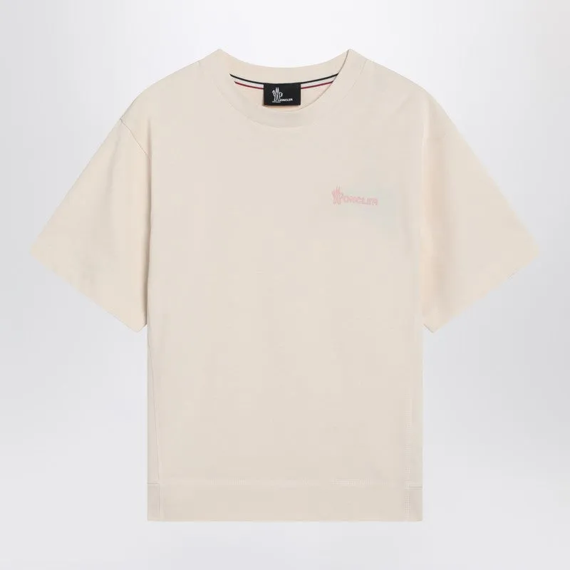 Ivory T-shirt in cotton sold by Lord & Taylor