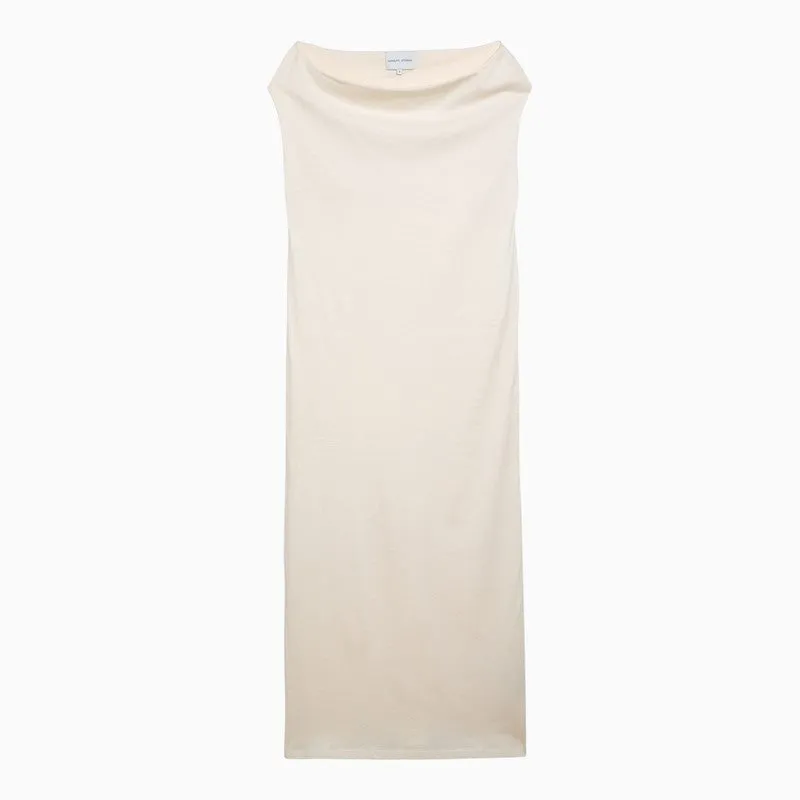 Martial midi dress in ivory cotton sold by Lord & Taylor