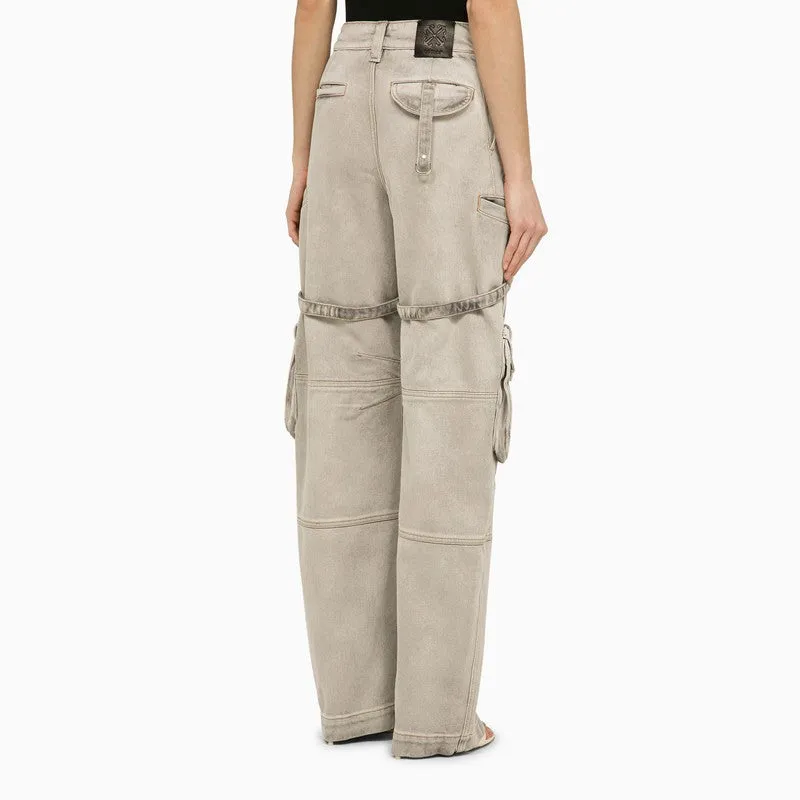 Off-White™ Oversized cargo jeans in burnt denim sold by Lord & Taylor product image thumbnail 2