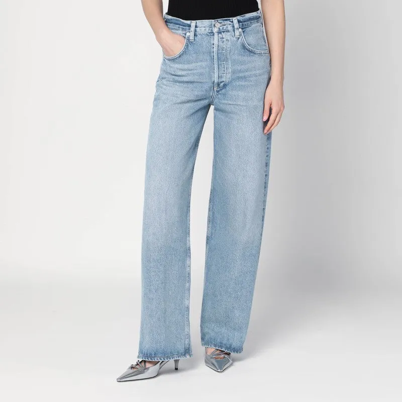 Ayla Baggy light washed jeans sold by Lord & Taylor