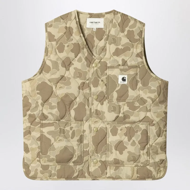 W'' Skyler Vest Camo Duck Desert sold by Lord & Taylor
