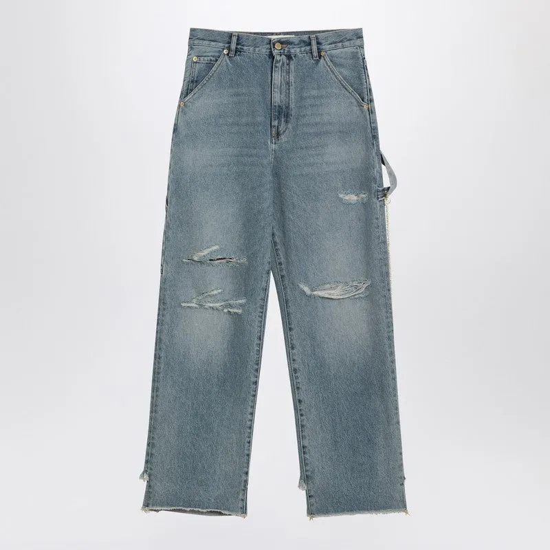 DARKPARK Lisa light blue washed ripped jeans sold by Lord & Taylor