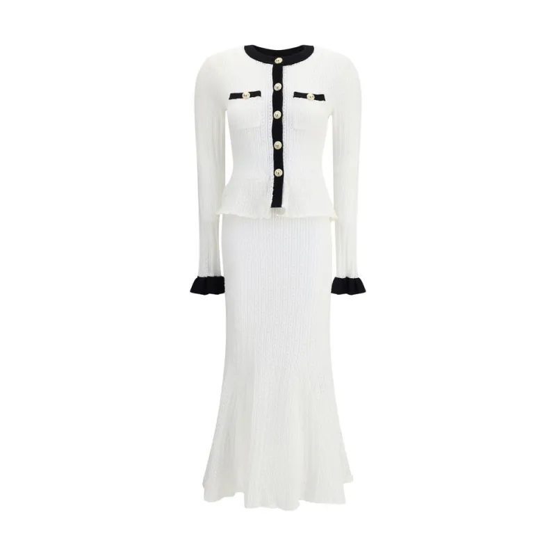 Pointelle Knit Long Dress sold by Lord & Taylor