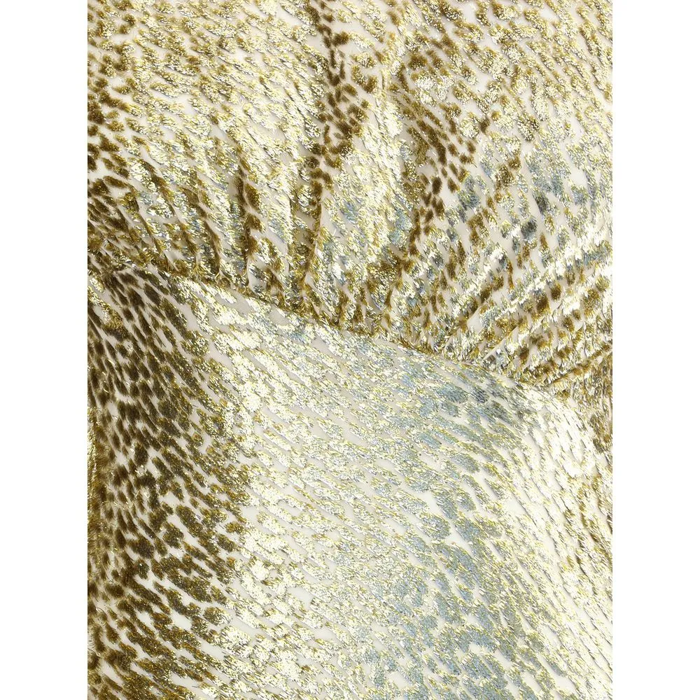 Gold thread long Dress sold by Lord & Taylor product image thumbnail 3