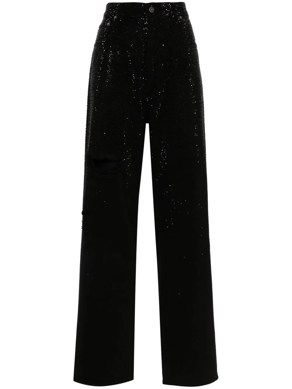 crystal embellished jeans sold by Lord & Taylor