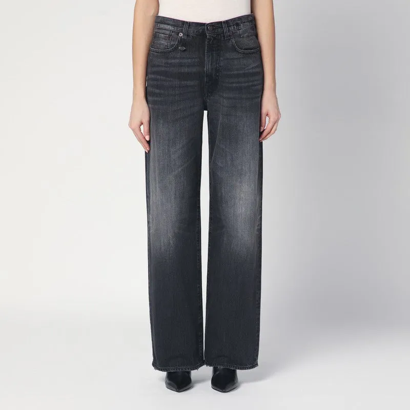 R13 Faded black wide jeans sold by Lord & Taylor