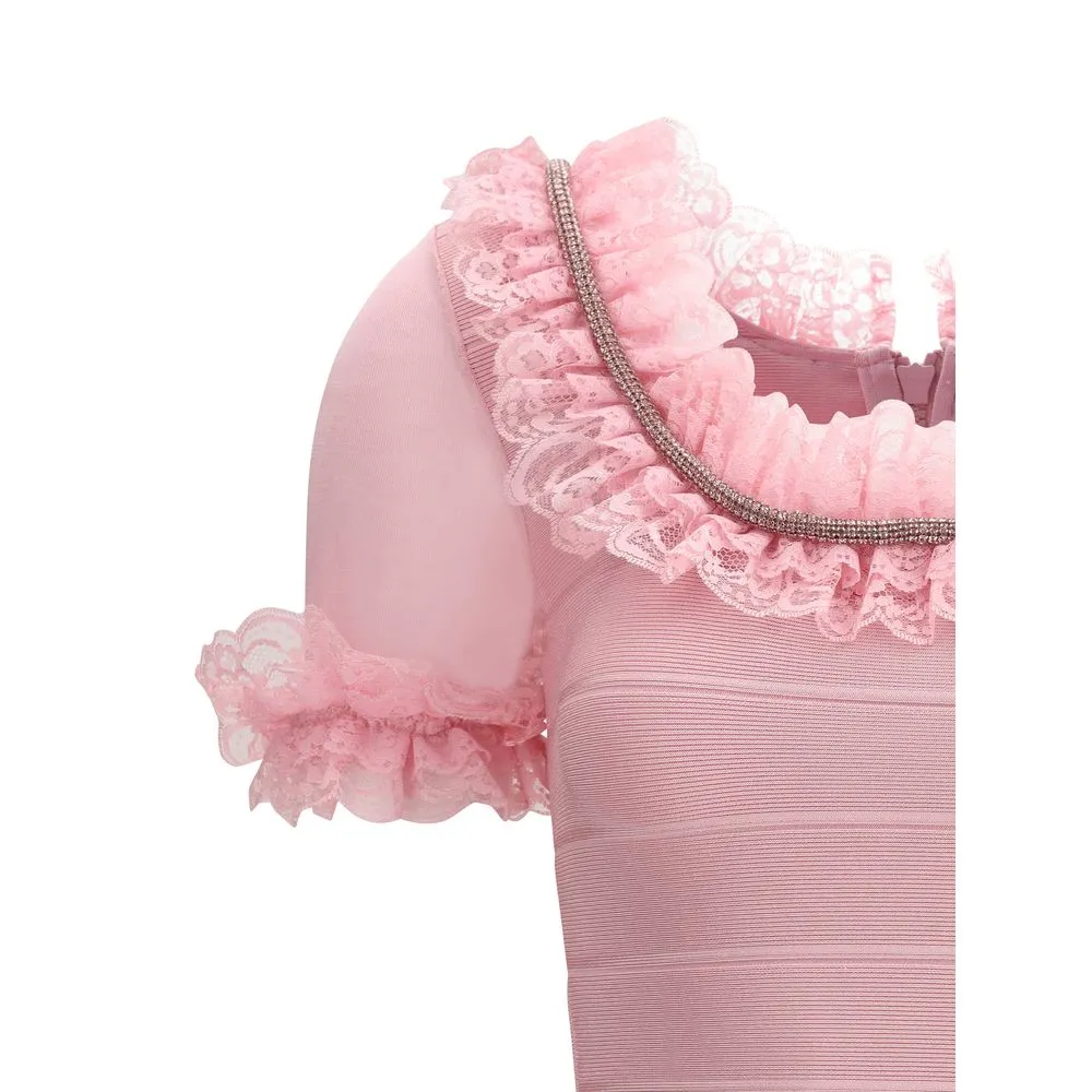 Ruffle Knit Mini Dres sold by Lord & Taylor product image thumbnail 3
