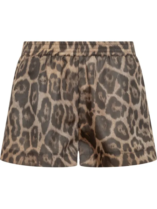 leopard print shorts sold by Lord & Taylor