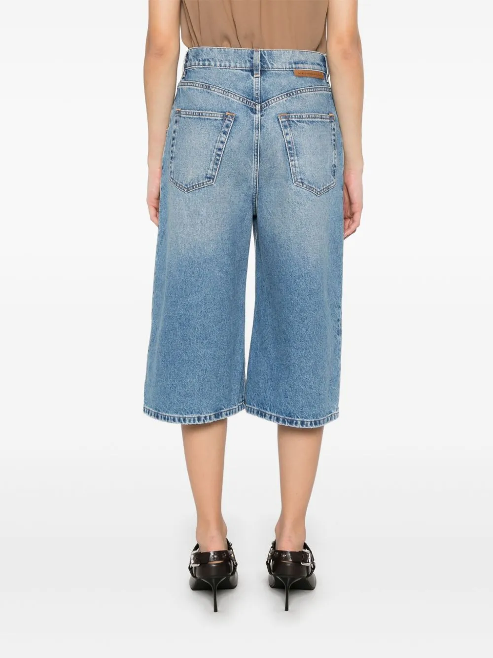 cotton denim bermuda shorts sold by Lord & Taylor product image thumbnail 3