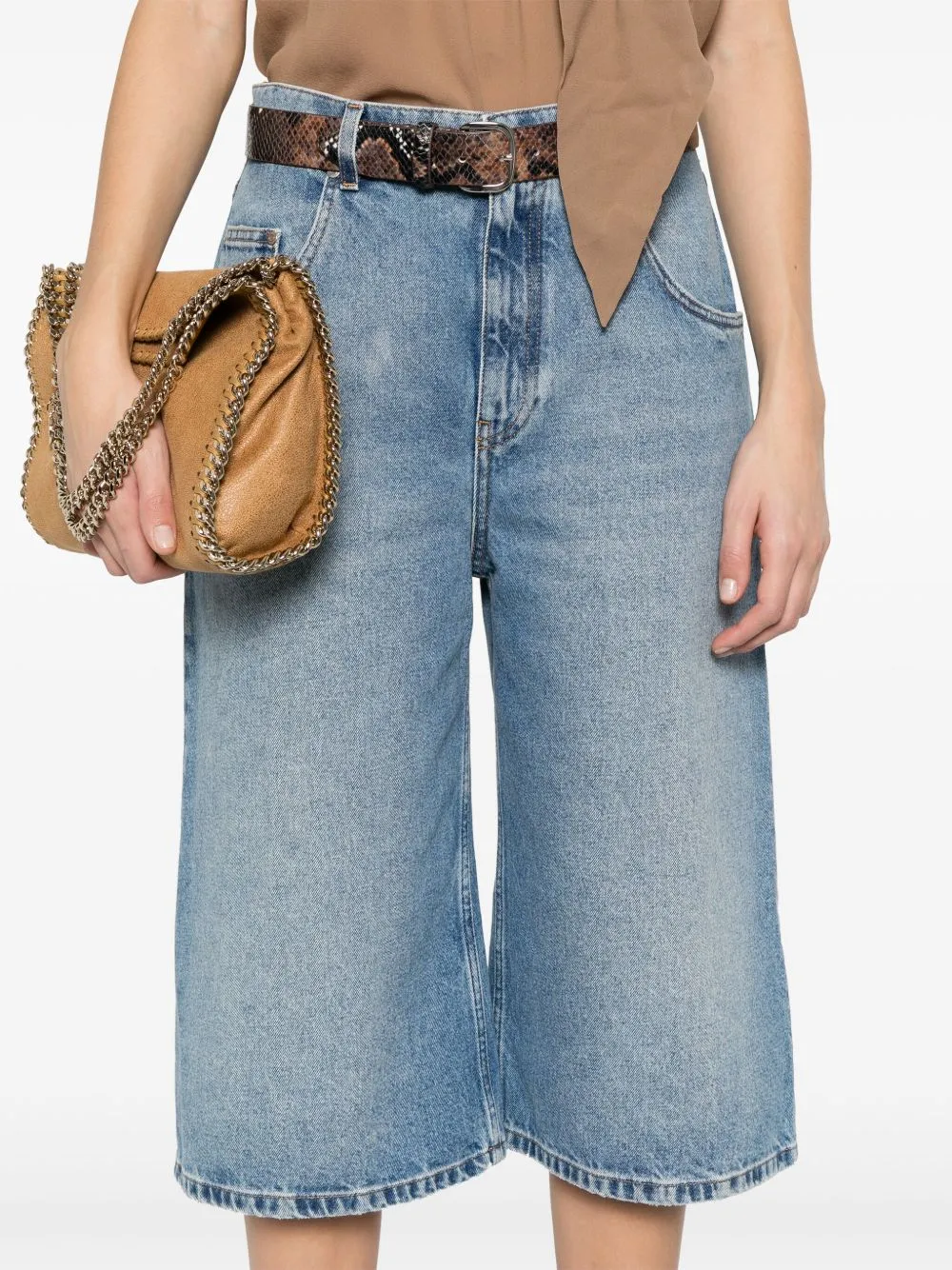 cotton denim bermuda shorts sold by Lord & Taylor product image thumbnail 2