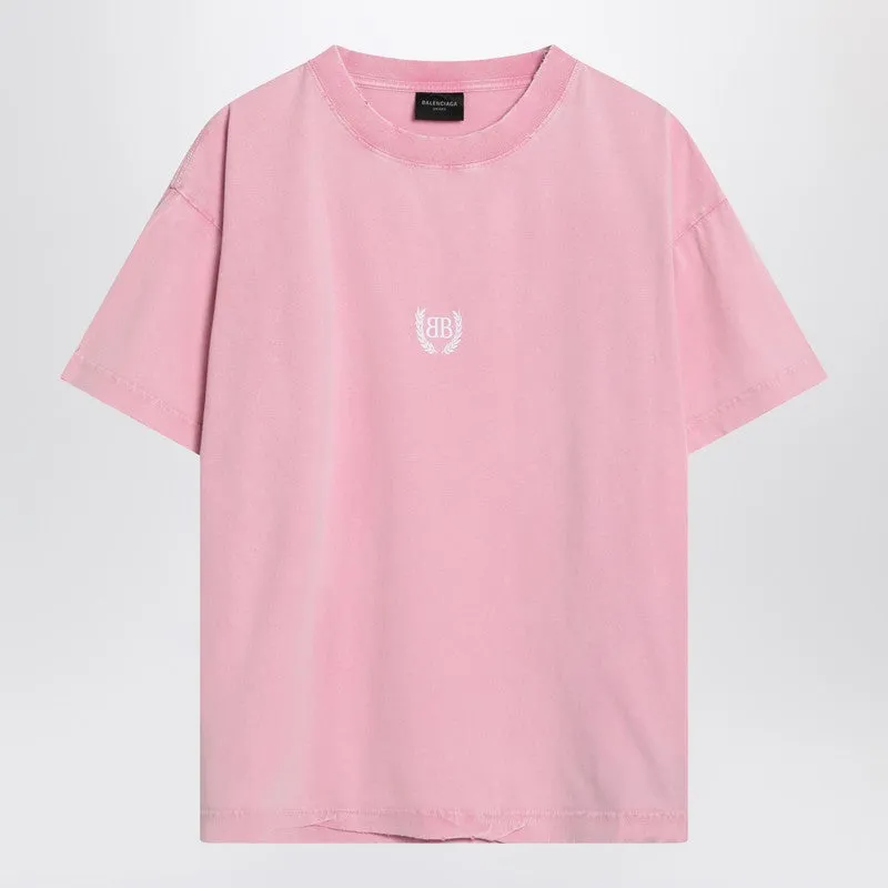 Laurel Classic pink boxy T-shirt sold by Lord & Taylor