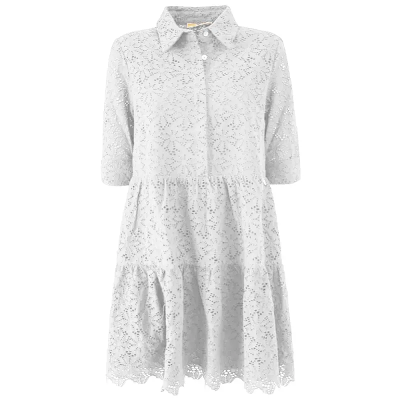 White Cotton Dress sold by Lord & Taylor