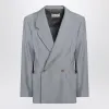 LEMAIRE Grey mélange double-breasted jacket sold by Lord & Taylor